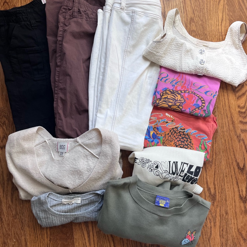 Urban Outfitters Lot of 10 items Clothing Bundle